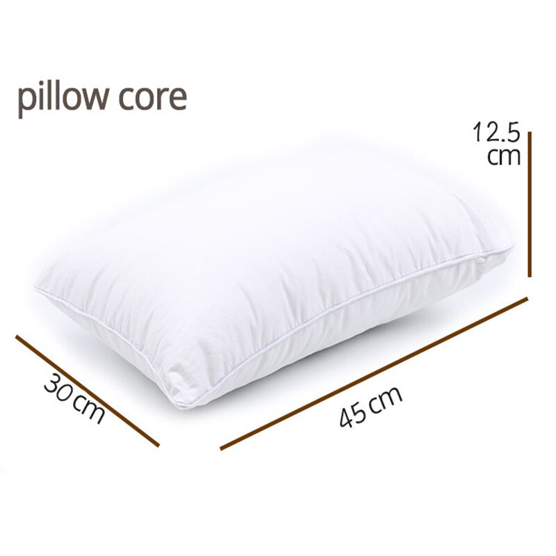 Petit oreiller avec taie d'oreiller doux et noyau complet, pour adulte, repose-sieste, petit oreiller de sommeil, envoyer un sac de rangement en