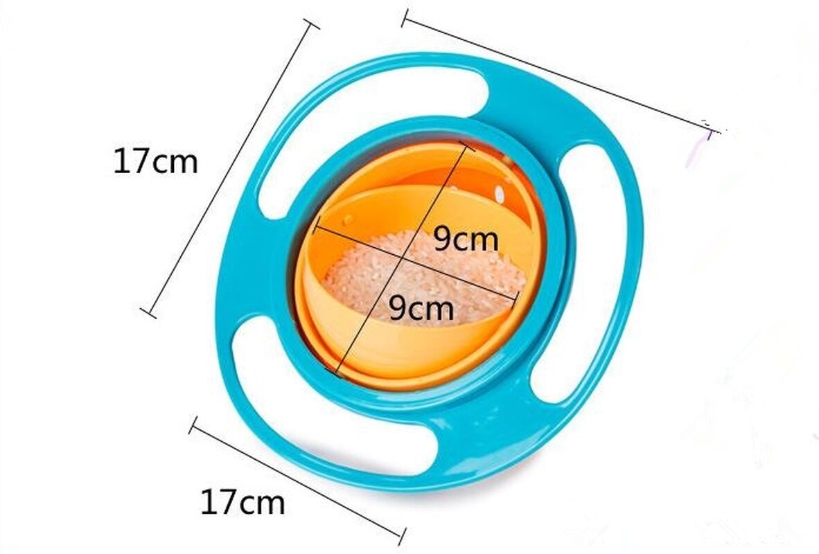 Home Baby Gravity Kom, Magic Morsbestendig Kids Zwaartekracht Kom/kinderen Snack Food Dish