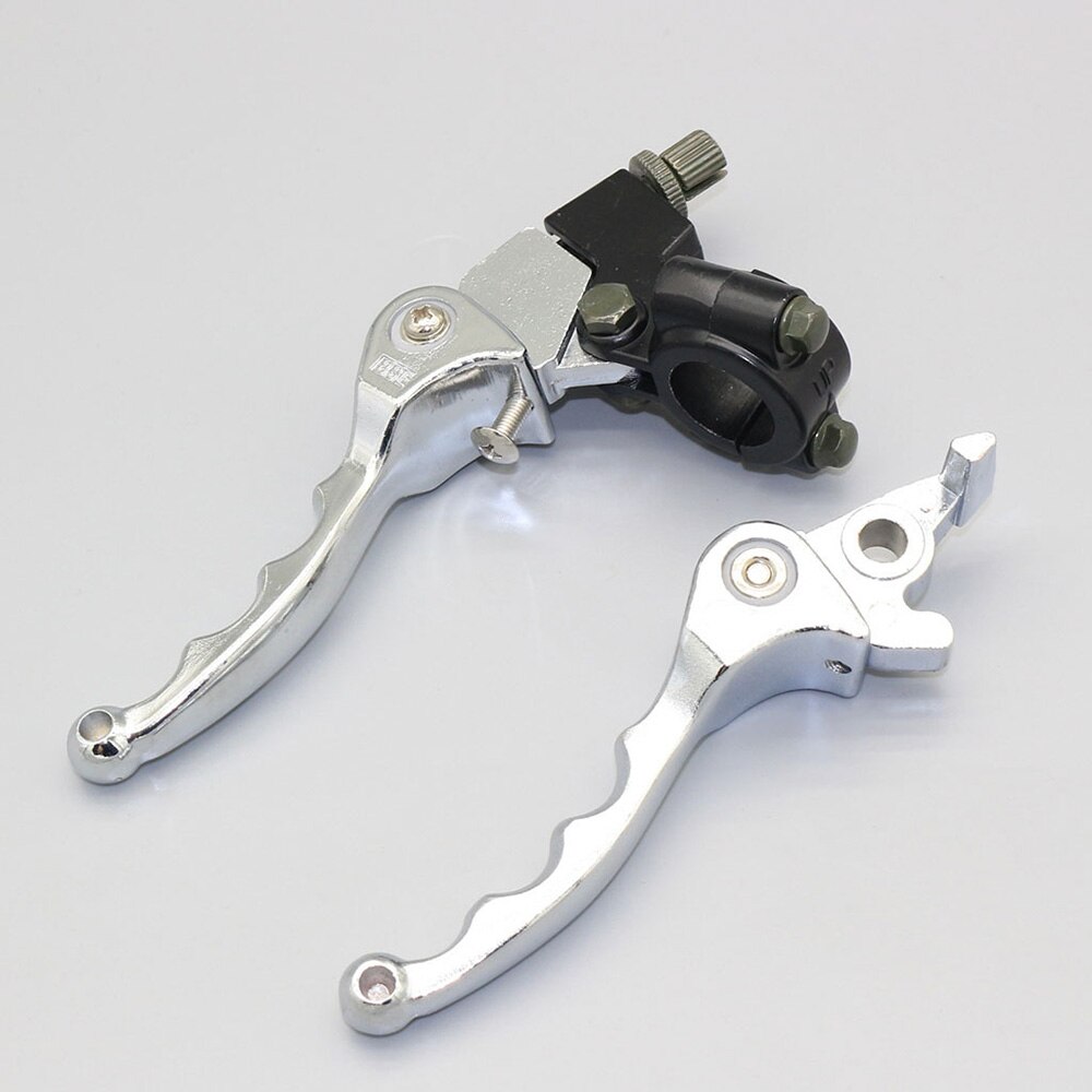 Motorcycle Alloy Brake Level Brake Clutch For CQR T8 140cc 125cc 110cc Bosuer Chrome Folding Clutch Brake Levers Set
