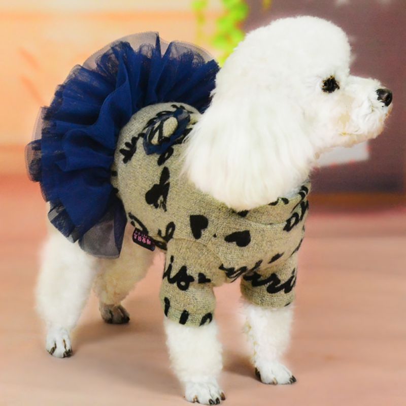 Haustier Hund Kleidung für Kleine Hund Hochzeit Kleid Felsen Welpen Winter Kleidung Haustier Welpen Outfit Welpen Kleidung Hund Kleid