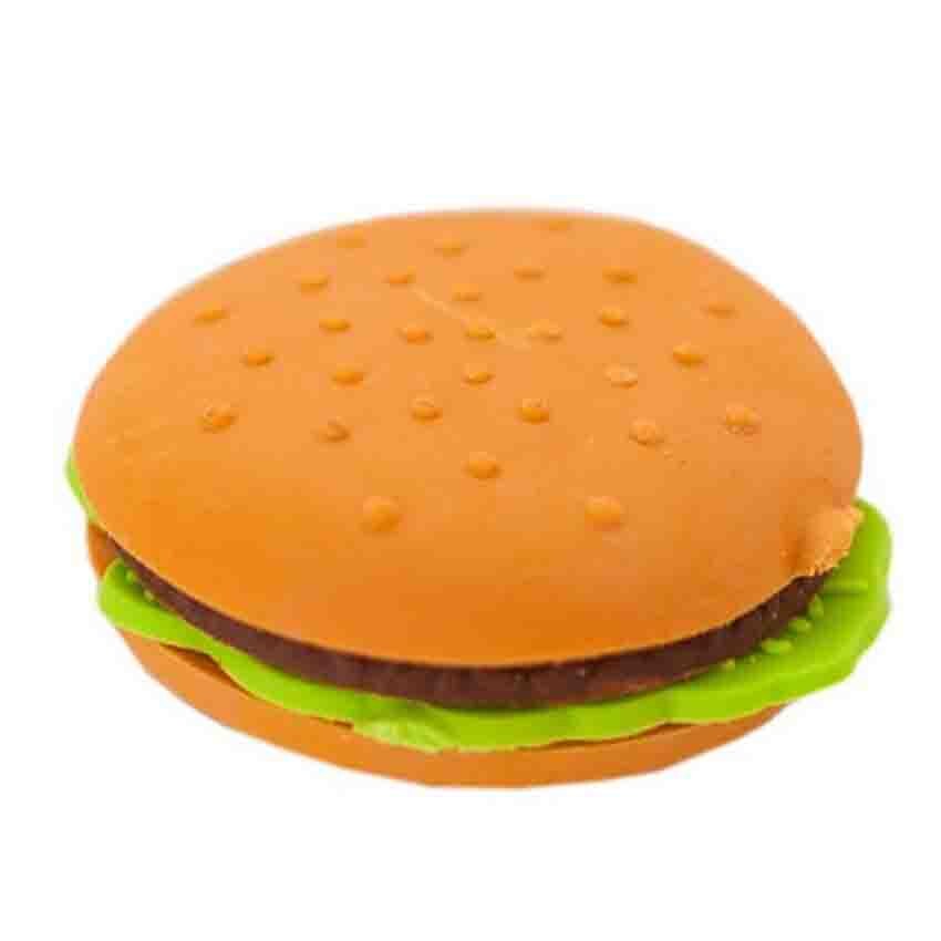 Gomas de borrar creativas con forma de comida para niños, goma de borrar de Chips Hamburg, papelería para niños, borrador de lápiz para estudiantes, suministros de oficina, , 1 ud.