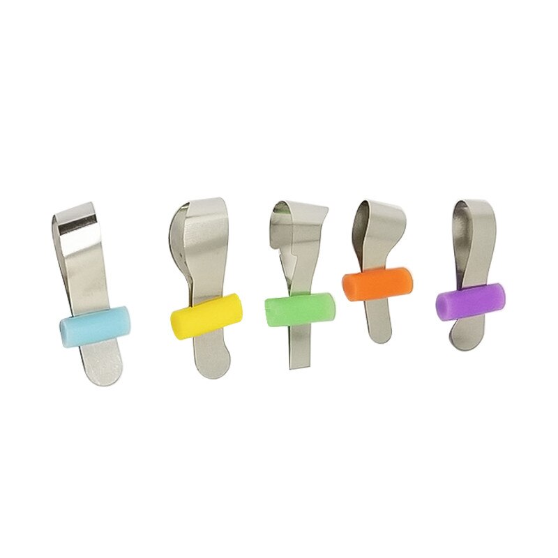 10Pcs/20Pcs Dental Sectional contoured Matrices Metal Matrix Bands Retainerless Automatrix with Locker Dental Matrix Material