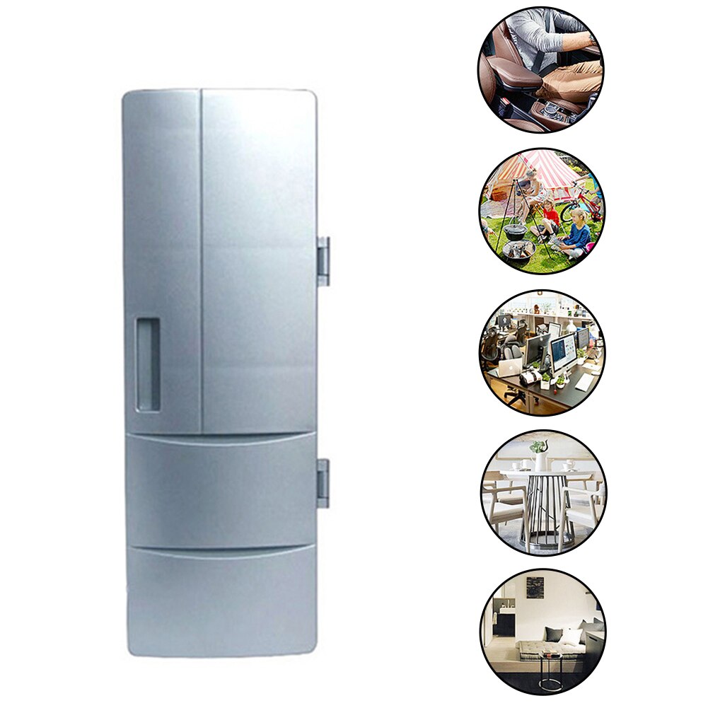 Refrigerator USB Portable Car Freezer Cold Cup Cooling Pad Mini Fridge Refriger Cosmetics Fridge Electric Cooler Warmer