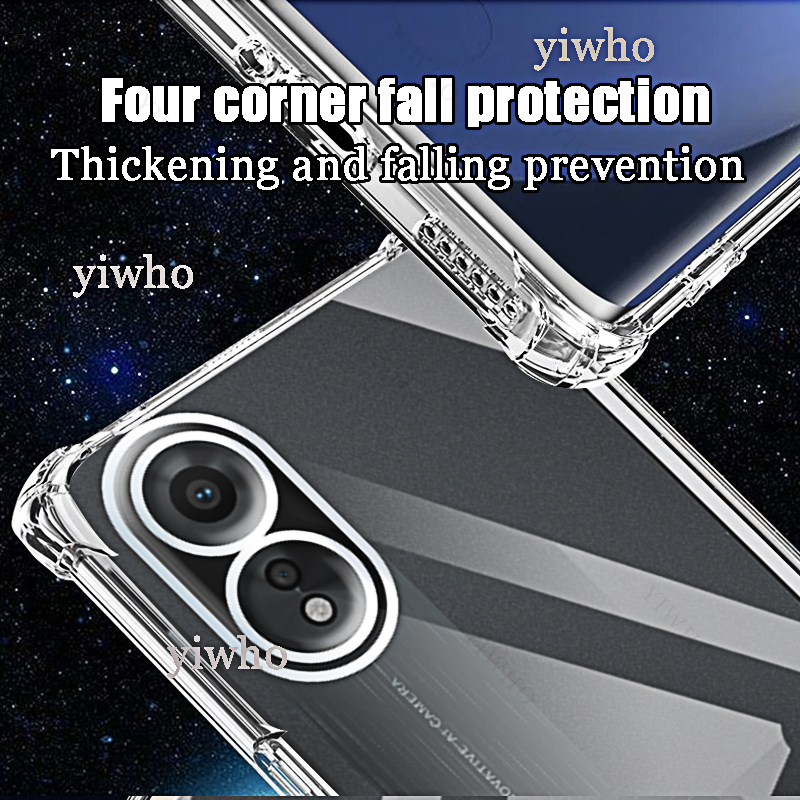 Doorzichtige Zachte Hoes Voor Oppo A38 A18 A79 A78 A58 A78 4G 5G Telefoon Case Transparante Achterkant Cover Ultra Slanke Huid Een 38 18 58 78 98 79