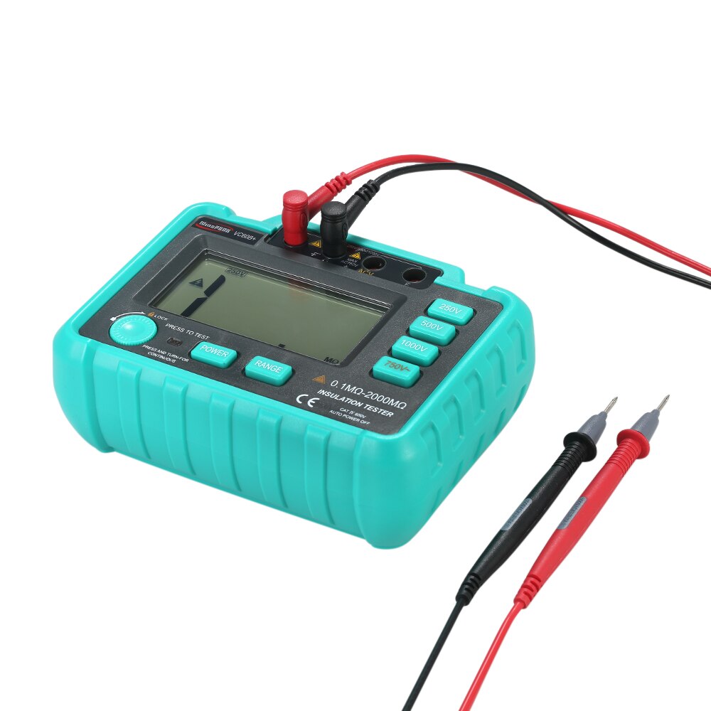 VC60B+ Digital Insulation Resistance Tester Megohm Meter Megohmmeter