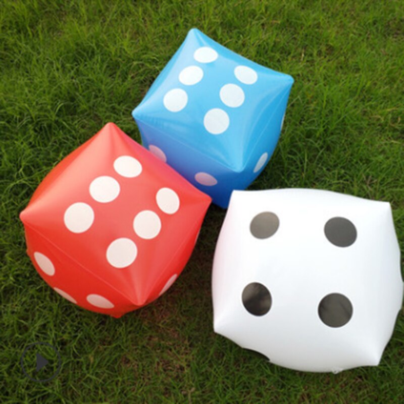 12-inch Inflatable Dice Oversized Blow-Up Cube Big... – Grandado