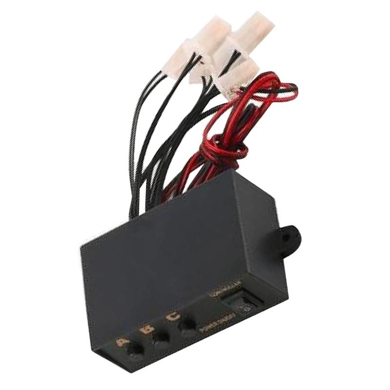 Controlador de Flash de emergencia LED de 6 vías para automóvil 12V M9 One Drag Six, caja de Control estroboscópico de luz de advertencia para coche