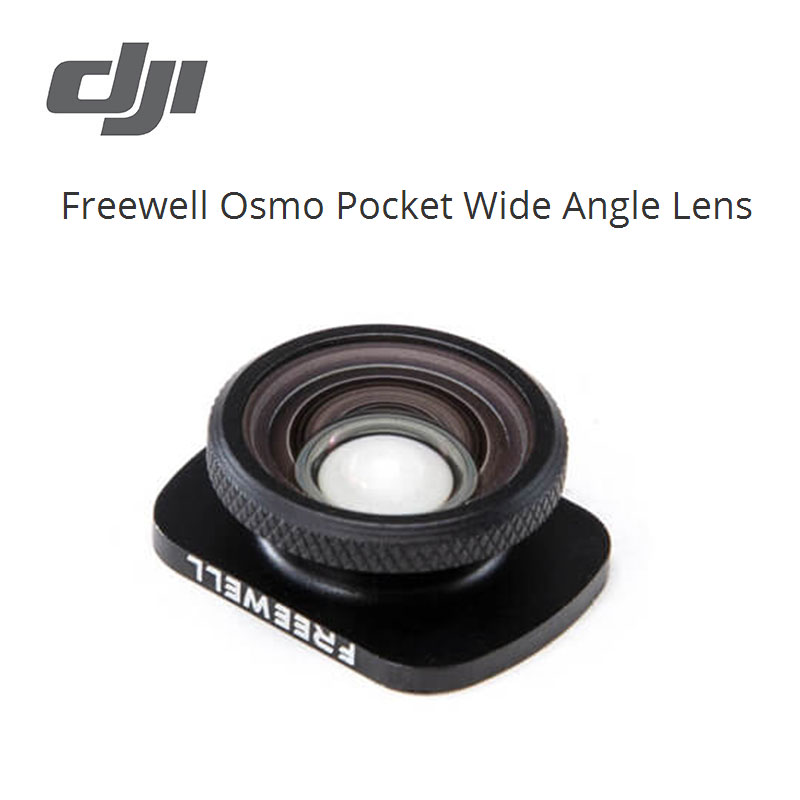 Dji Freewell Osmo Pocket Groothoek Lens Uitgebreid Gezichtsveld Case Heeft Opslag Ruimte Voor Extra Lenzen Brand