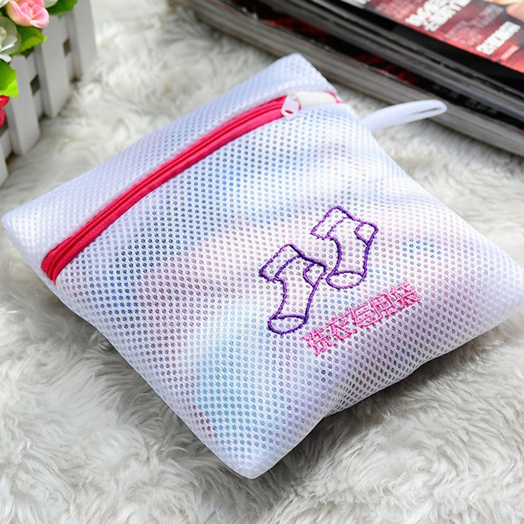 Mesh Waszakken Dubbele Laag Draagbare Beha Trui Sok Waszak Kit Reizen Outdoor Kleding Opslag Waszakken