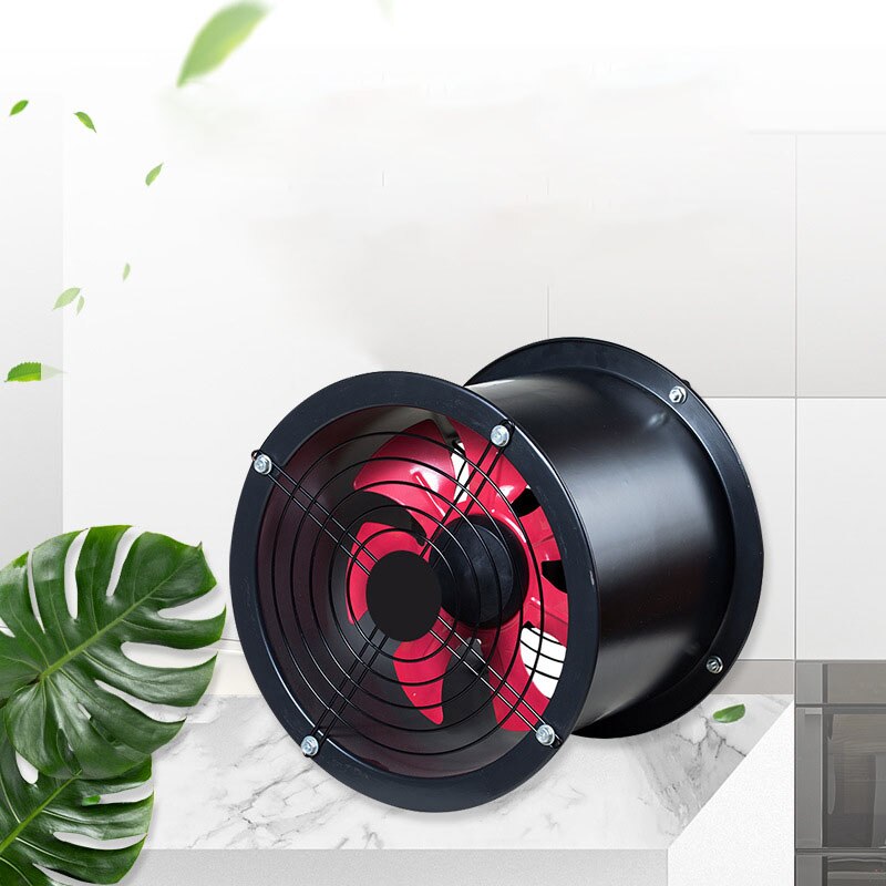 Kitchen Bathroom Strong power exhaust Fan Wall Mounted Ventilation fan Air Ventilator Metal вытяжка для кухни EF17