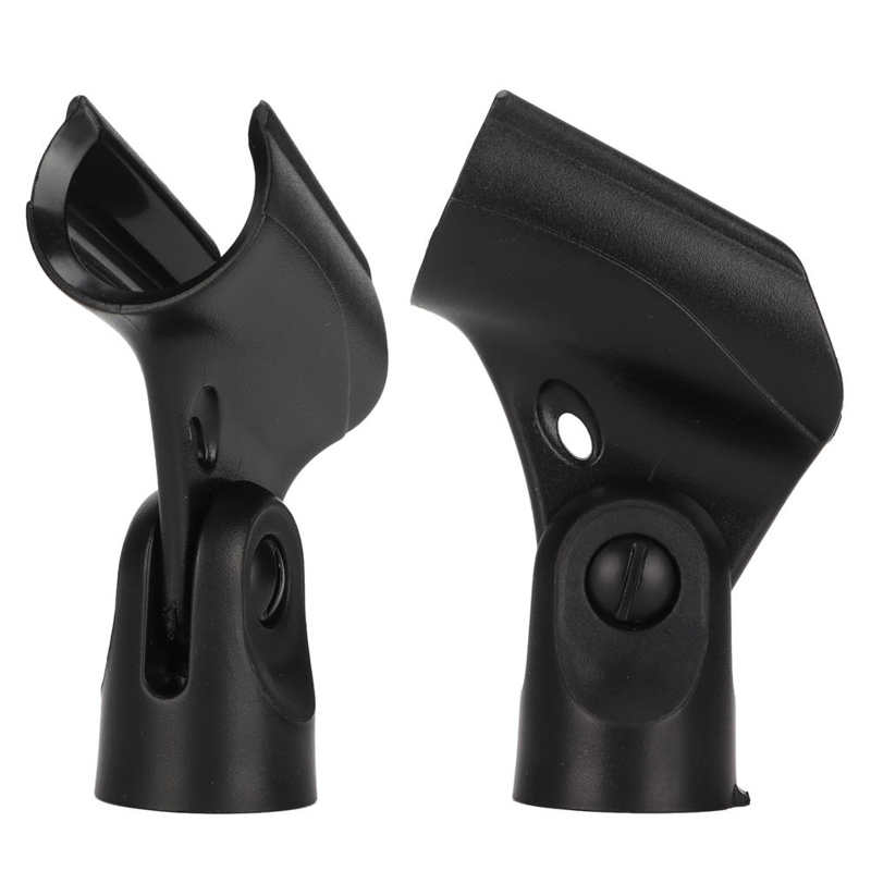 Universal Microphone Clip Copper Connector Microphone Clip Holder for Handheld Mic Microphone Holder