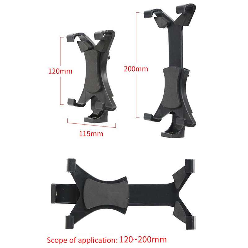 Uniwersalny zacisk do statywu do tabletu z adapterem gwintowym 1/4 "do iPad 2/3/4/Air/Air2/mini do uchwytu na telefon z tabletem Galaxy