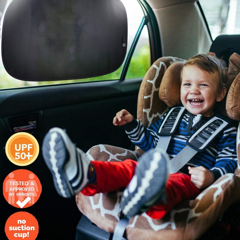 Solskærm 5 stk sort auto solskærm bilrude sugekop bil solskærm bil gardin auto solskærm bil styling covers solskærm: Default Title