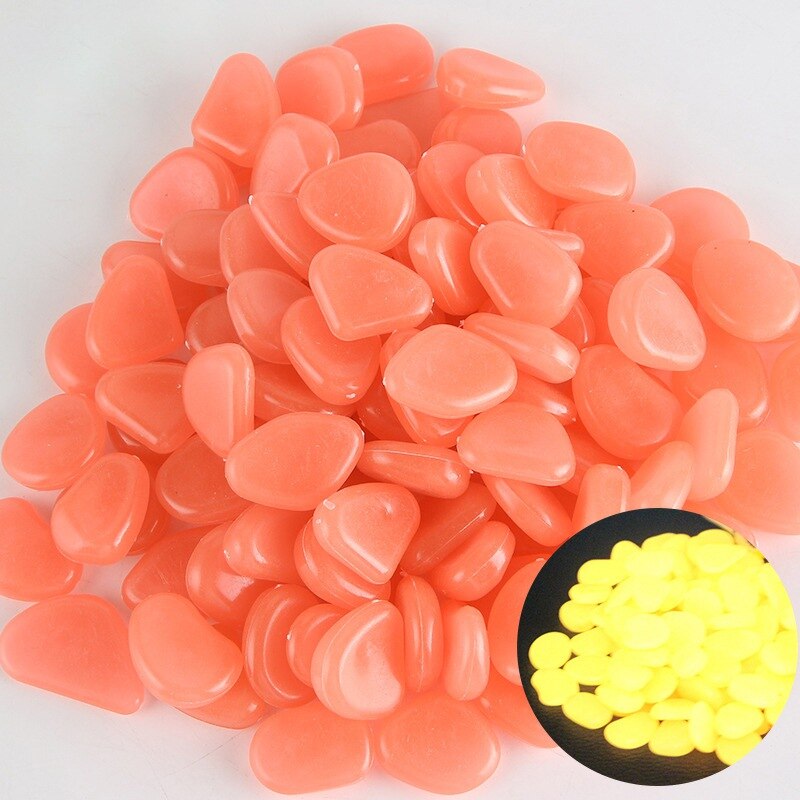 Luminous Stone Glow in the Dark Garden Pebbles Glow Stones Rocks For Walkways Garden Path Patio Lawn Yard Decor Luminous Stones: QO