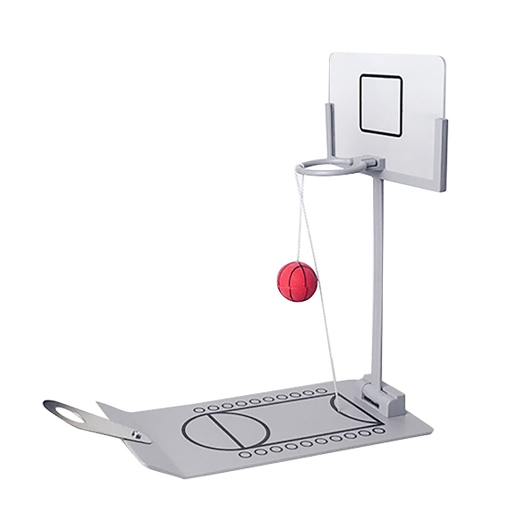 Foldable Mini Basketball Game Stress Relief Toy Office Desktop Table Basketball Birthday Portable Basketball Game Set: B