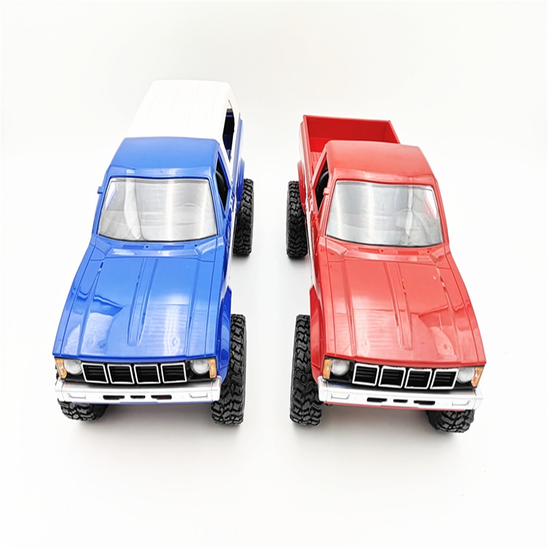 RC Car WPL C24 2.4G Remote Control Off-road C24/C24-1 Kit Model RCBuggy DIY High Speed Crawler Toy Upgrade 4WD Metal Part Chasis