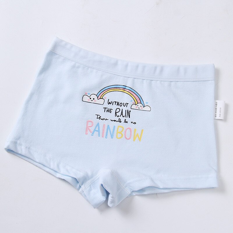 Nanjiren meisjesbroek van puur katoen, gezond, comfortabel, lage druk, niet strak, ademend, droog, 4- pack: Nml 6 t 80076-003 / 140cm