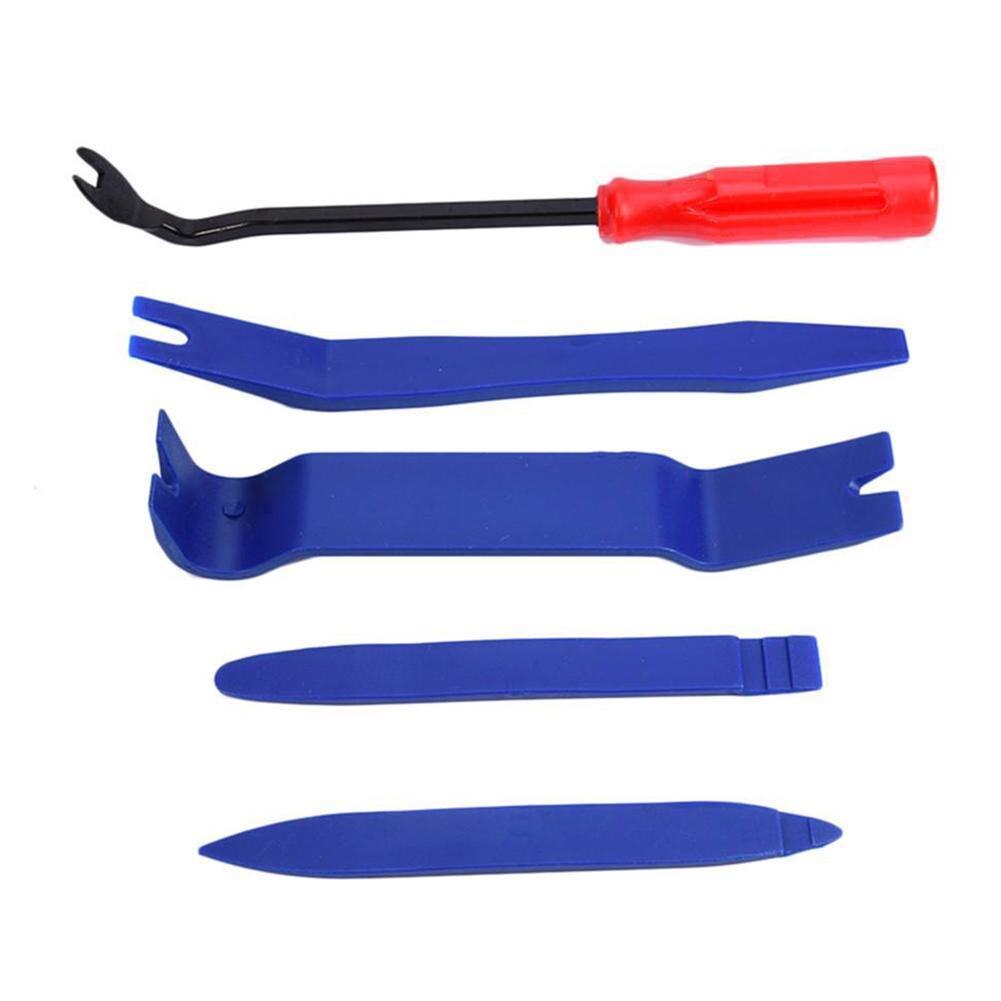Juego de herramientas de extracción para embellecedor de coche, 5 uds., sujetador de Panel de puerta, plástico, para salpicadero de coche, L1, herramientas, accesorios I2V6