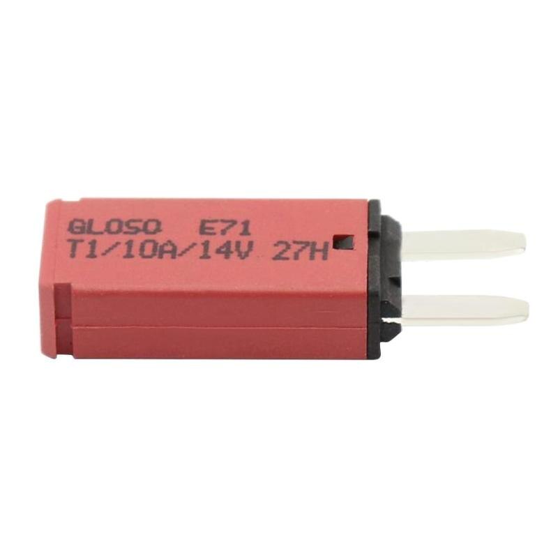 Tamanho DC 14 VODOOL S V Carro Auto Reset Fusível Mini 5A/7.5A/10A/15A/20A /25A/30A ATM Lâmina Fusível Disjuntor Para Auto Car Truck Boat: Vermelho