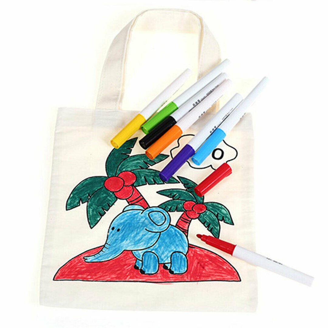 Stylo de peinture sur tissu coloré, marqueur Permanent de tissu pour T-shirt et vêtements, outil de peinture pour enfants à l'école, 12 pièces