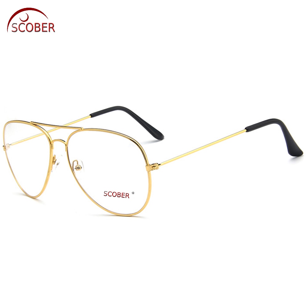 Progressive Multifocal Reading Glasses Europe America Trend Retro Pilots Eyeframe See Near And Far TOP 0 ADD +1 To +4