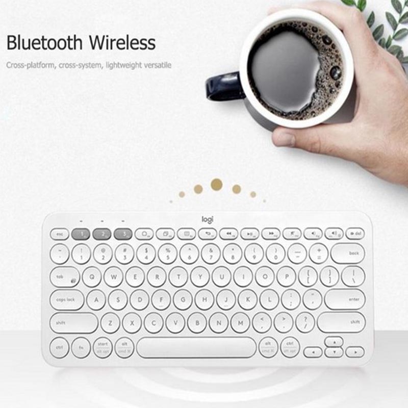 Xiaomi Logitech K380 Wireless Bluetooth Keyboard Portable Multi-Device Keyboard For PC laptop Android IOS Phone Keyboards