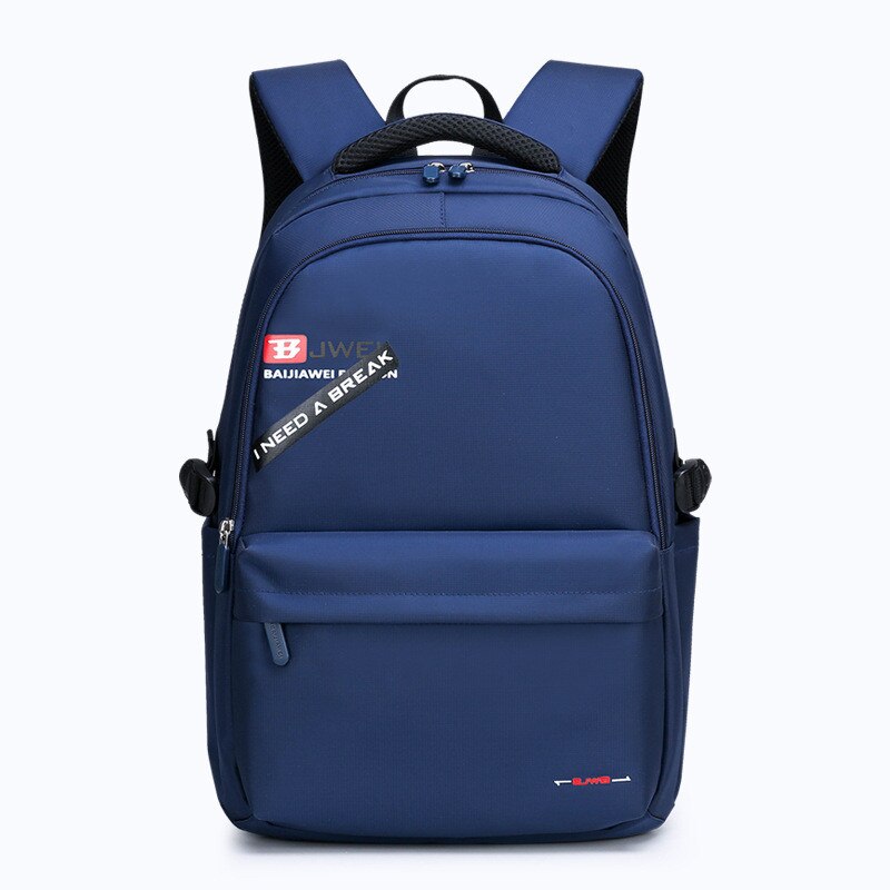 Nova luz oxford escola mochila para adolescente meninos meninas sacos de escola 18 polegada portátil mochila de viagem mochilas escolar: Blue1