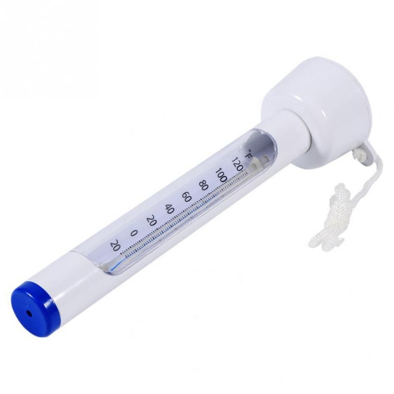 Drijvende Tester Water Zwembad Bad Spa Tub Thermometer Met String