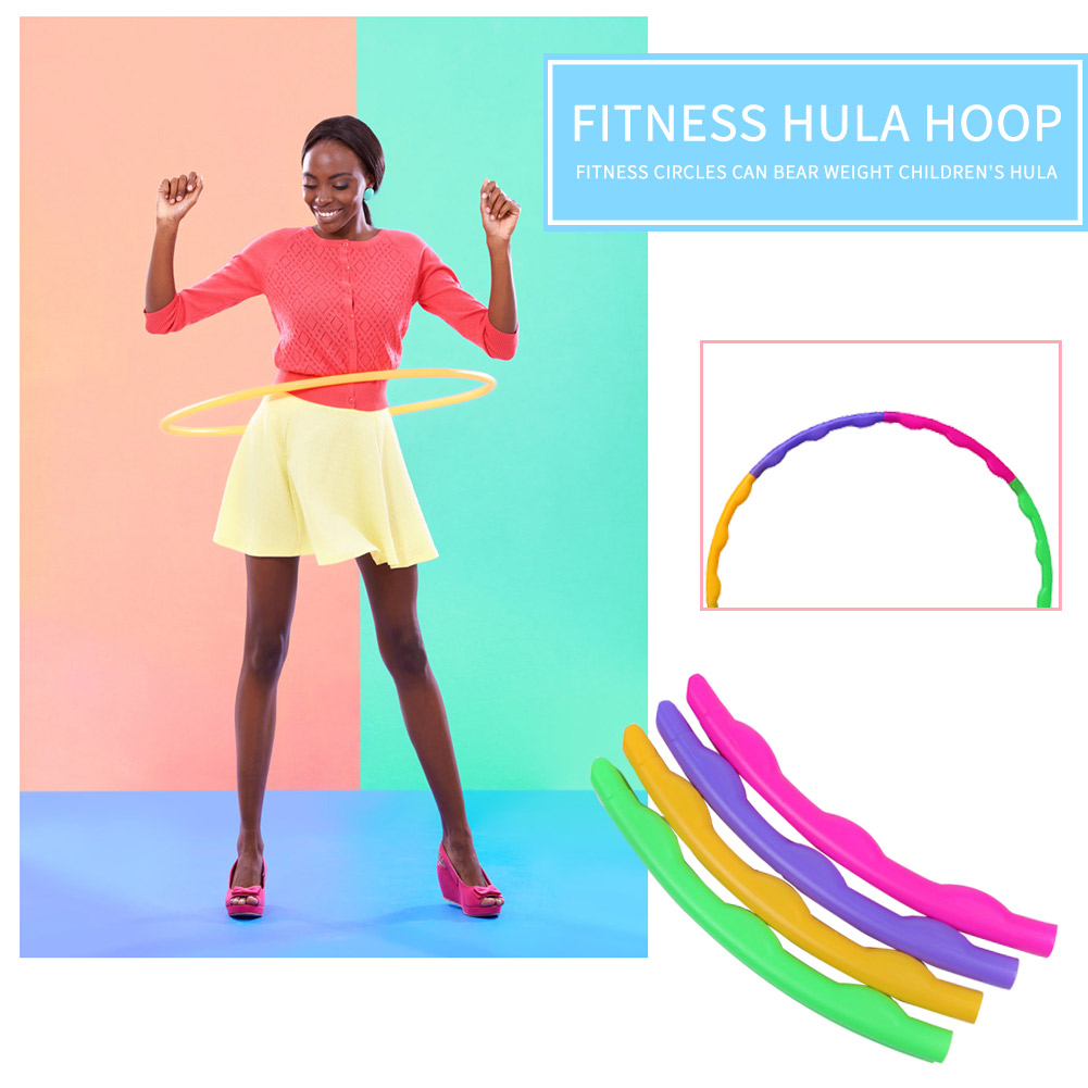 Weighted Yoga Waist Exercise Sports Fitness Hoops Children Gymnastics Loops Ring Exerciser Equipments Gym Training