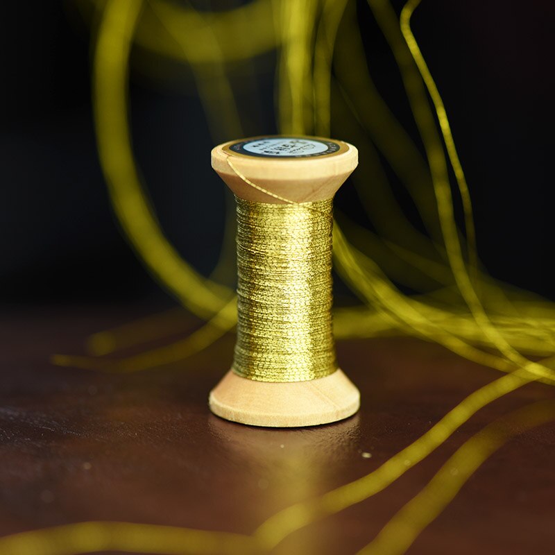 Bright gold series of Gold Line/French embroidery thread/embroidery spool/colorful gold embroidery thread/ 50 meters/piece: 2