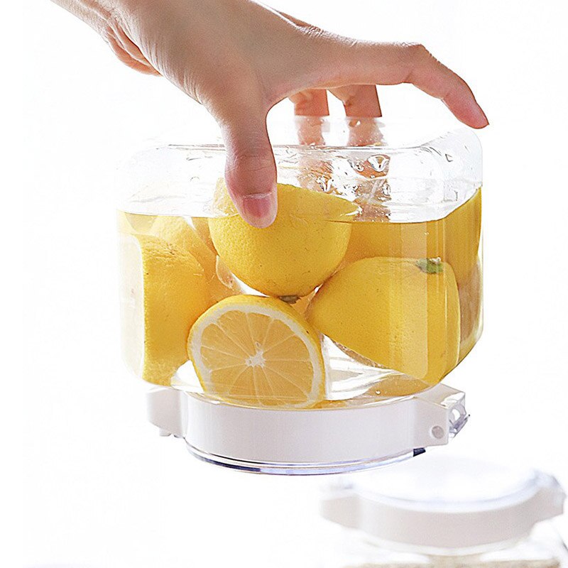 Refrigerator Fresh Keeping Box Kitchen Storage Box Sealed Grains Tank Transparent Food Storage Container Kitchen Organizer