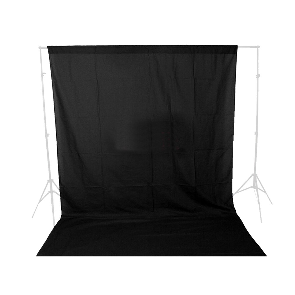 10FT*10FT Muslin Background Cloth Photography Backdrop for Photographic Lighting Studio Black Green Blue White Grey