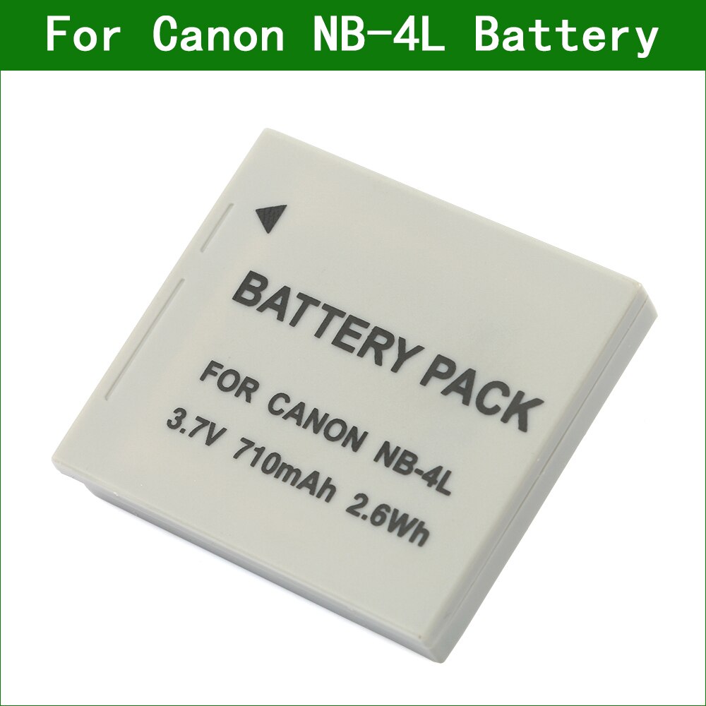 NB-4L NB4L NB 4L Digital Camera Battery + Charger For Canon IXUS 30 40 50 55 60 65 70 75 130 80 IS, 100 IS PowerShot SD200 SD300