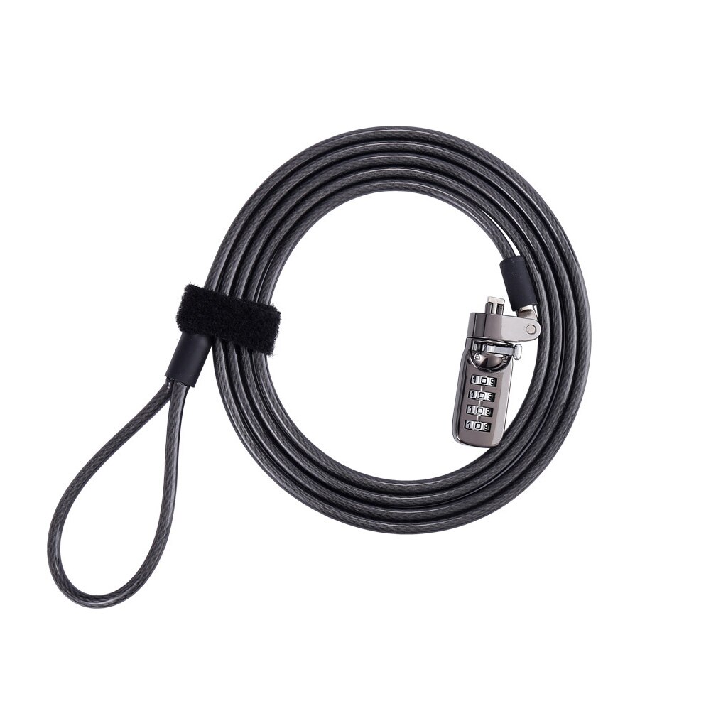 Computer Travel Notebook Lock Durable Security LCD Monitor Office Password 360 Degree Rotation Bold Lengthen Anti Theft Home