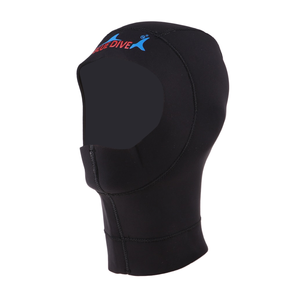 3mm neopren scuba snorkling våtdräkt huva keps simma surf dykare dykning huva sml xl svart för vattensporter