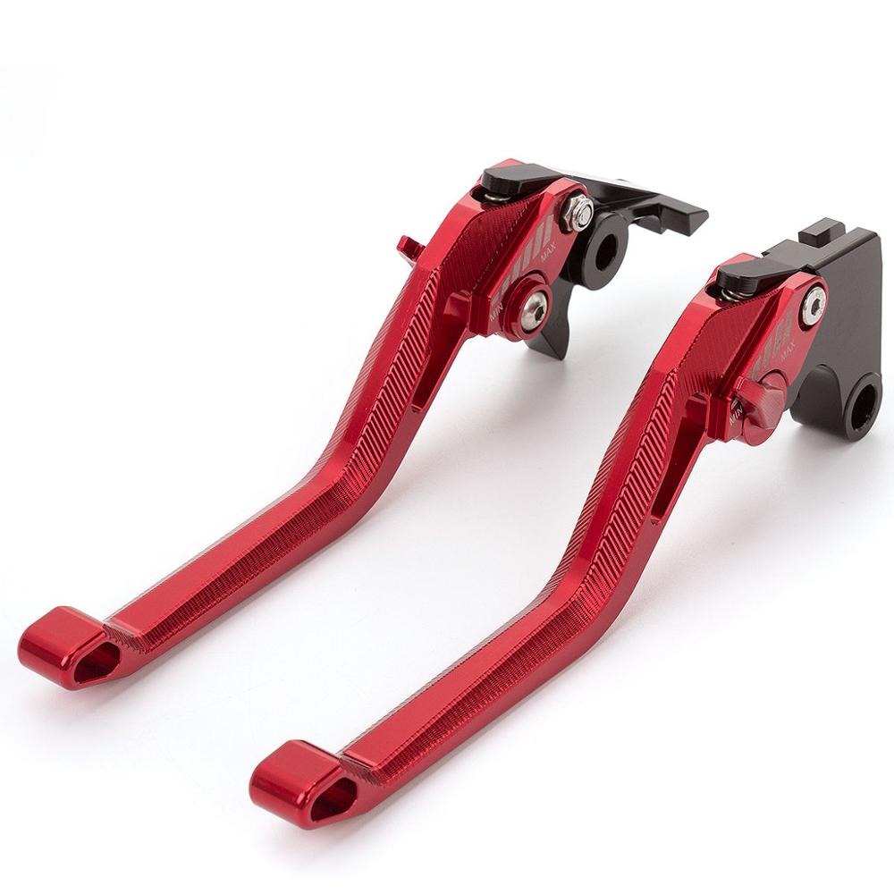 Für Suzuki GSF1200 Bandit T-V Bandit 1200 1997-2000 3D CNC Einstellbare Motorrad Bremse Kupplung Hebel Zubehör Hebel Griff Griff: lang rot