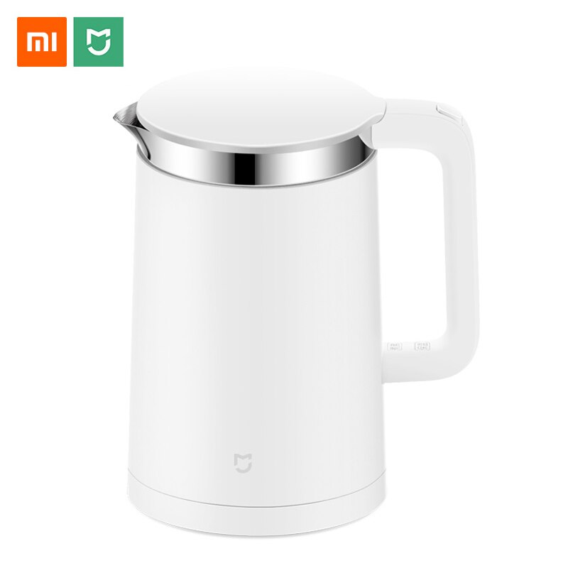 Xiaomi mijia elkedel med temperaturkontrol 1.5l smart konstant temperatur vandkedel 1800w mi app -kontrol: Eu