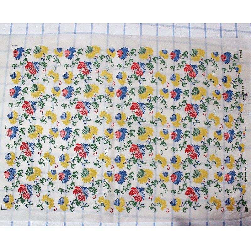 Ceramic Art Underglaze Color Flower Paper Blue and White Porcelain Sticker Jingdezhen DIY Ceramic Transfer Paper Ceramic Tools: 2