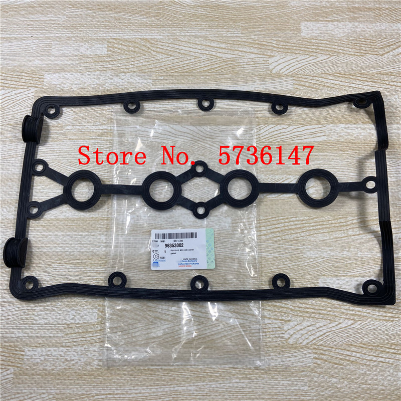 Genuine Engine Aluminum Valve Cover Gasket Camshaft Cover Gasket OEM: 96353002 For Chevolet- Aveo Excelle- 1.6L Daewoo Lanos