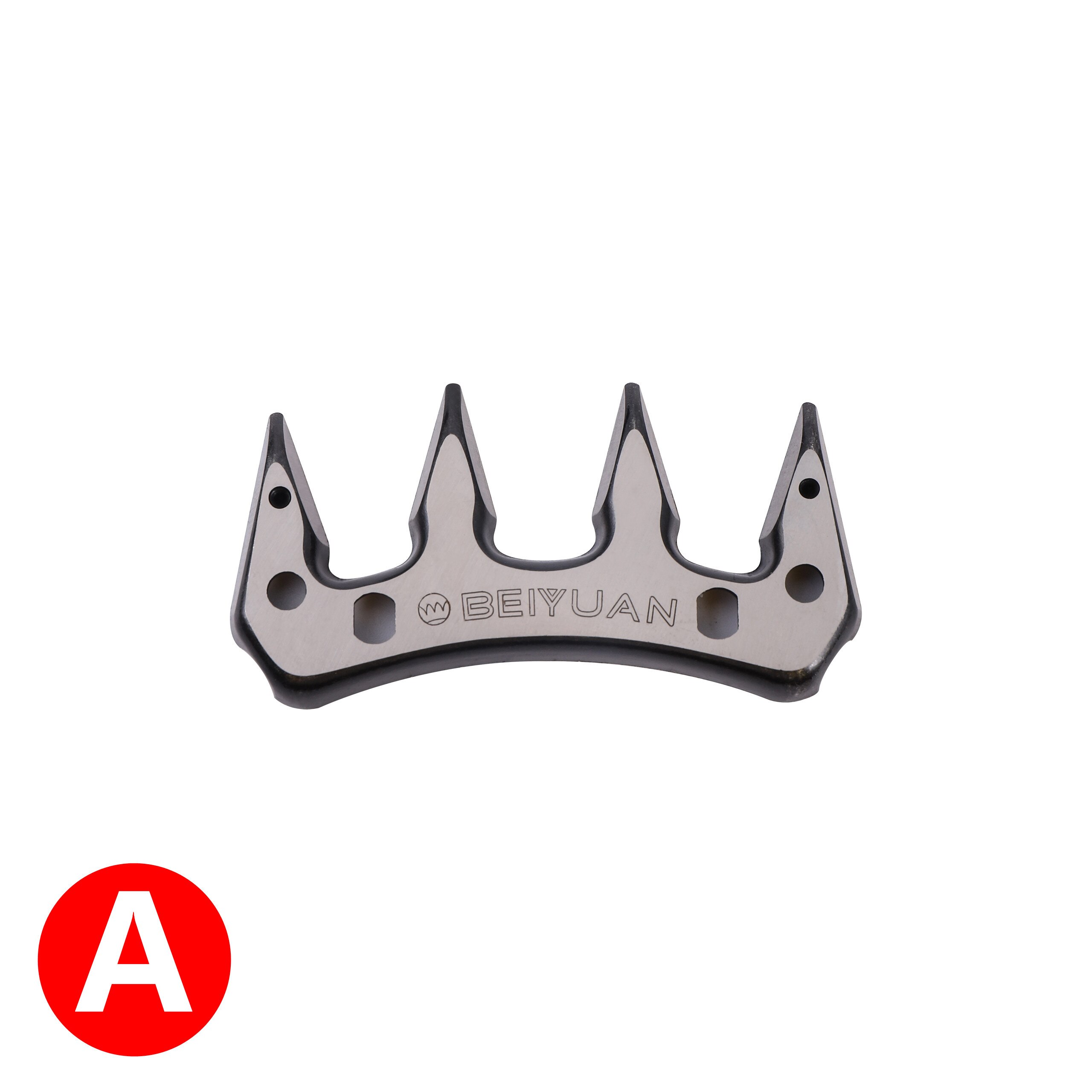 Tijeras de esquilar ovejas y cabras, herramienta alternativa recta para esquilar ovejas, hoja curva de 4/9/13 dientes, 2 piezas: A 2pcs