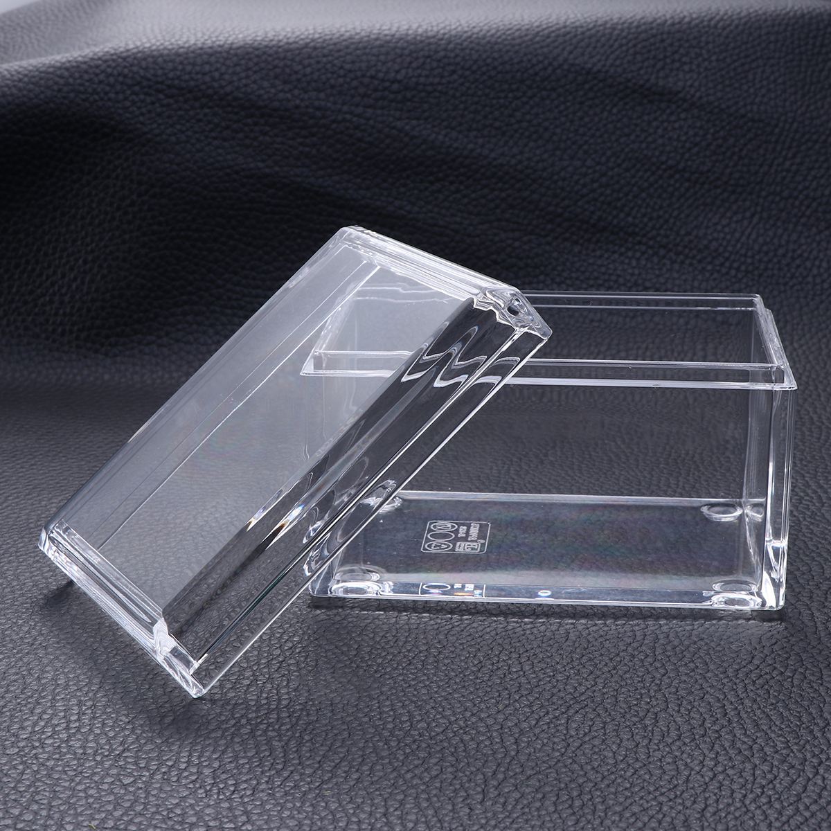 Clear Acrylic Storage Container Tea Bag Storage Box With Cover Box Tea Bag Holder Simple Style