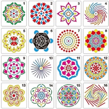 Mandala Painting Template Stencils Drawing Stencils Painting And Decor Bullet Journal Supplies Decorative Mandalas