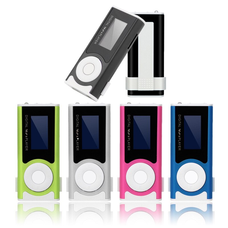 Mini Sport Leuke Mp3 Speler Draagbare Met Zaklamp Ondersteuning Muziek Mp3 Speler