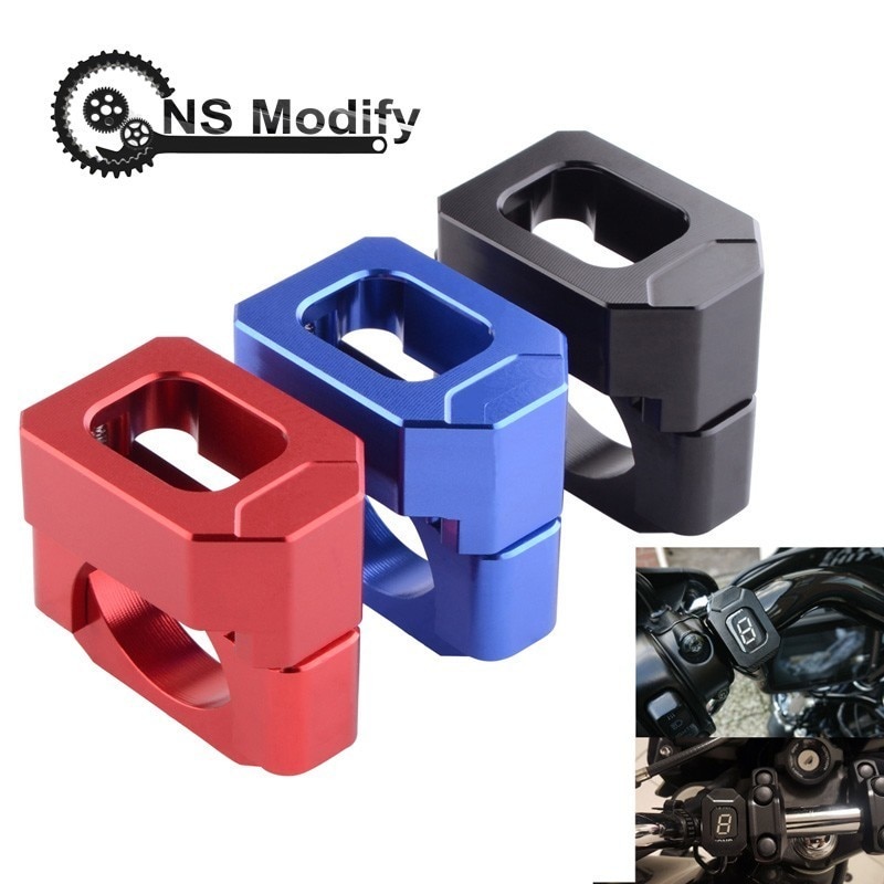 NS Modify Motorcycle Speed Gear Display Indicator Holder Bracket Gear Indicator Aluminum Alloy Holder For Honda Yamaha Kawasaki