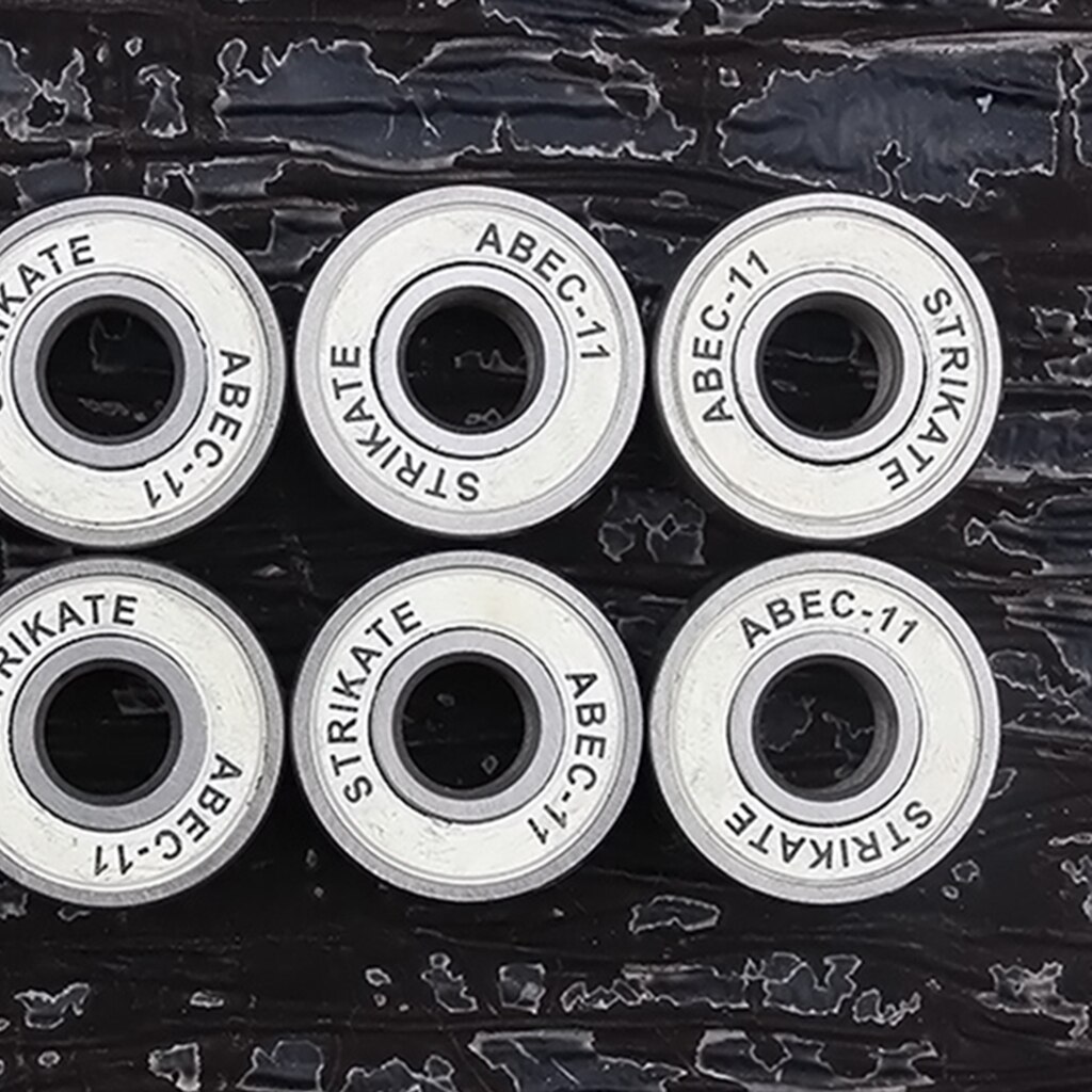 8 stk abec 11 skate lejer 608rs højtydende rulleskøjte kuglelejer vandtæt støvtæt snavsbestandigt skateboard leje