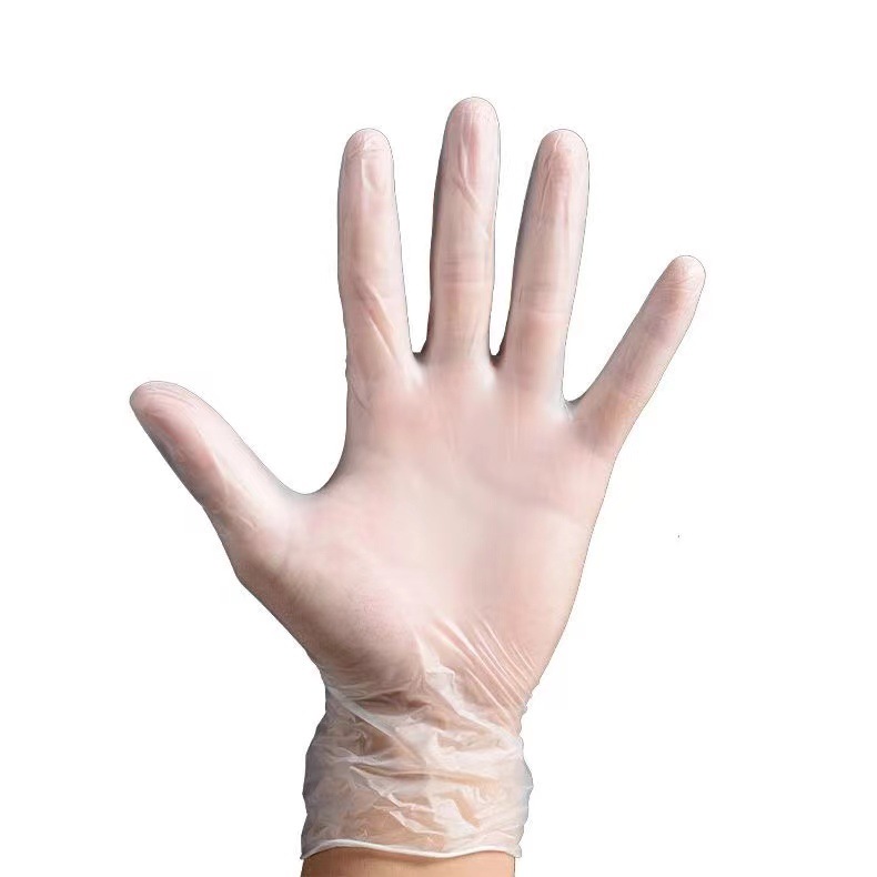 Gants de cuisine jetables, 100 pièces, pour salon de coiffure, couleur des cheveux, protection de la cuisine, outils de nettoyage, de travail: white / S