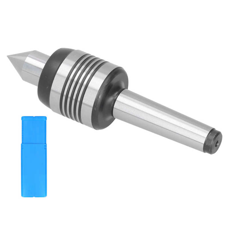 Morse Taper Center Revolving Lathe Drive Lathe Machine Tool Accessories MT2 Live Center 5-Slot