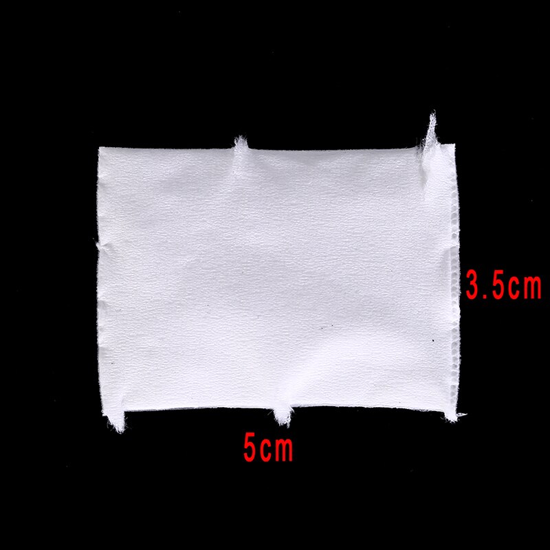 500 stk negleservietter hvid neglelak gelfjerner servietter nail art tips manicure rengøringsservietter vat fnugpuder papir
