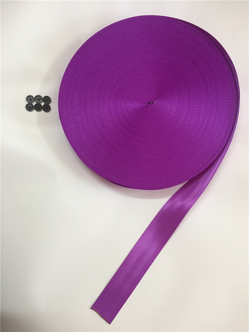 Ruban violet clair de 3-36 mètres pour ceinture de sécurité de voiture, rouleau de 3 c, pour harnais de sécurité, sangle pour ceinture de sécurité de voiture à faire soi-même: 3.5 mètres