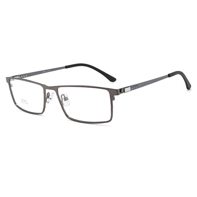 Ultralight Metal Optical Glasses Frames for Myopia &Hyperopia ,Spring Hinge Prescription Eyewear Glasses Frame: Gun
